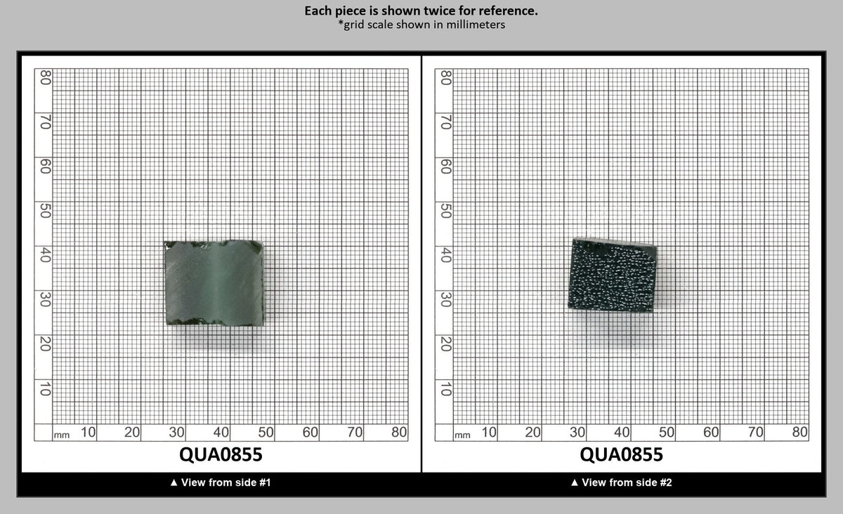 Light Green Hydrothermal Synthetic Quartz - Lab Created Faceting Rough : QUA0855