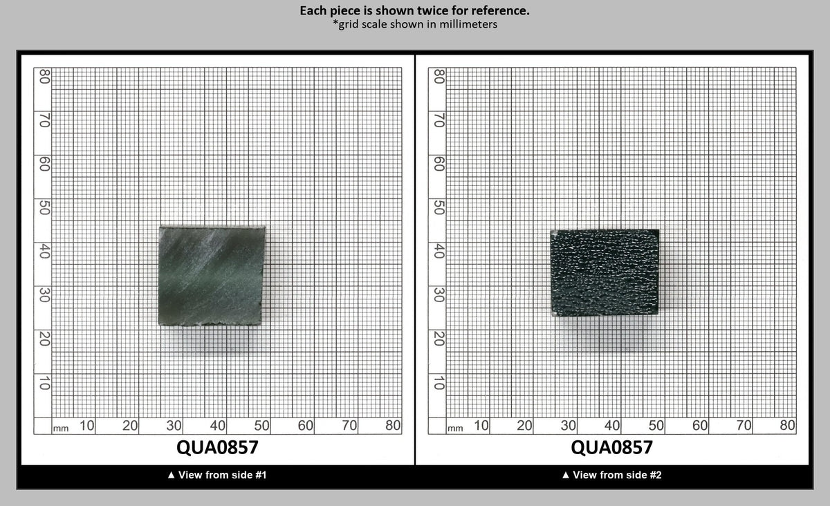 Light Green Hydrothermal Synthetic Quartz - Lab Created Faceting Rough : QUA0857