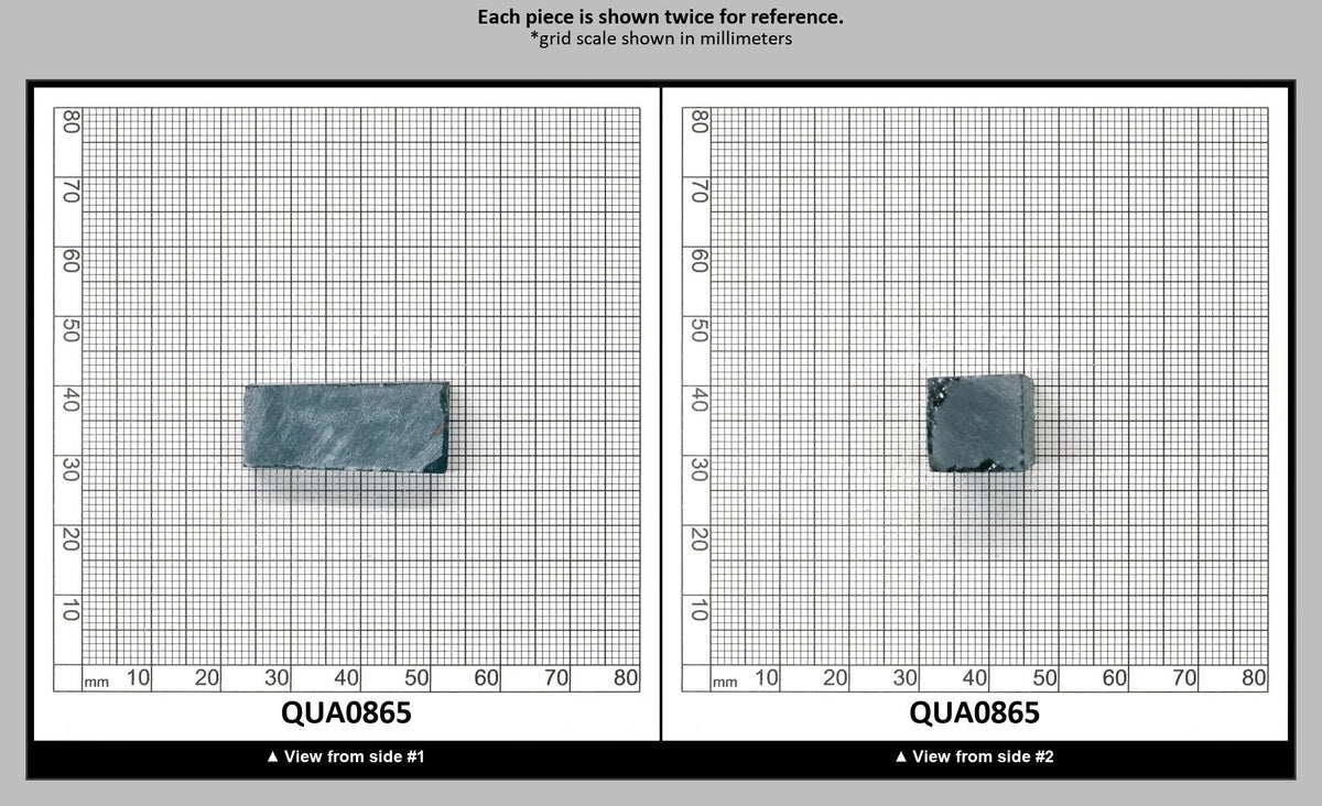 Aquamarine Hydrothermal Synthetic Quartz - Lab Created Faceting Rough : QUA0865