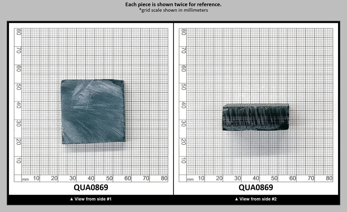 Aquamarine Hydrothermal Synthetic Quartz - Lab Created Faceting Rough : QUA0869