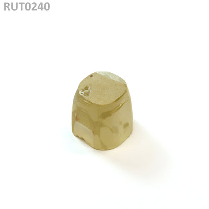 Near Colorless Large Synthetic Rutile Grade A - Faceting Rough