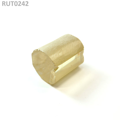 Near Colorless Large Synthetic Rutile Grade A - Faceting Rough