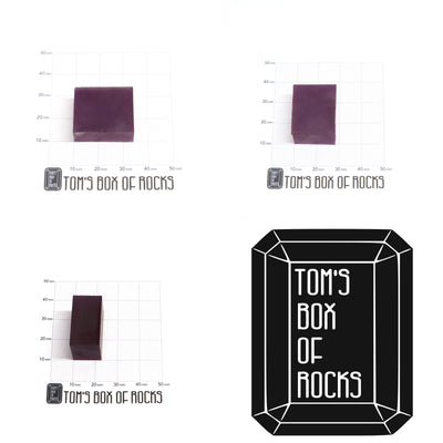 Purple Red Sapphire : SAP0036
