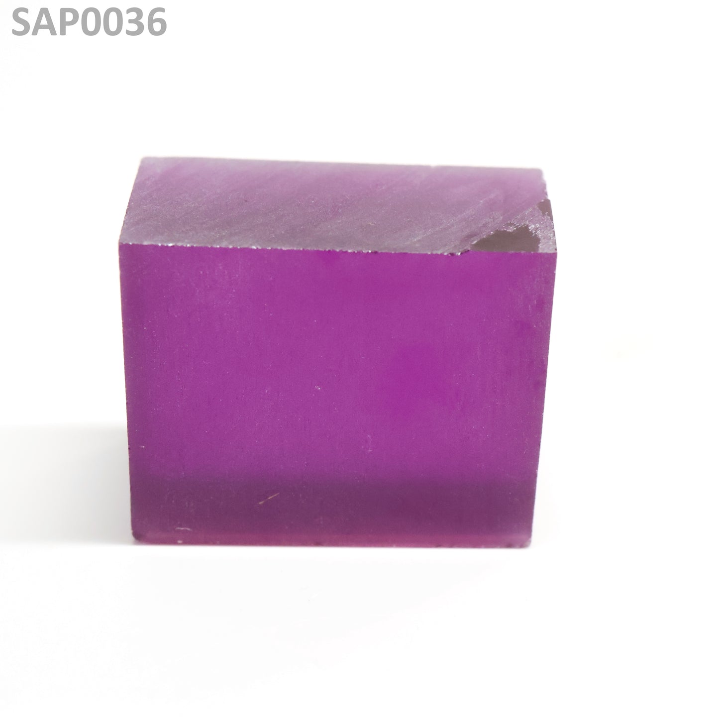 Purple Red Sapphire : SAP0036