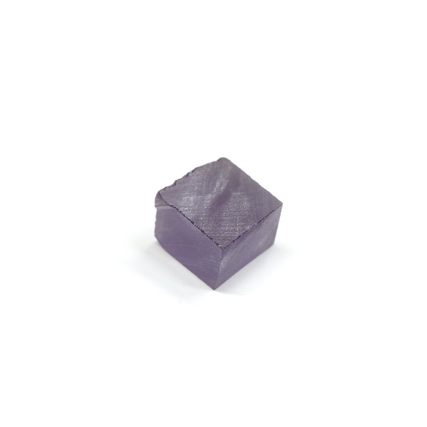 Purple Color-Change Czochralski Pulled Sapphire - Faceting Rough