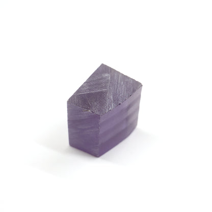Purple Color-Change Czochralski Pulled Sapphire - Faceting Rough