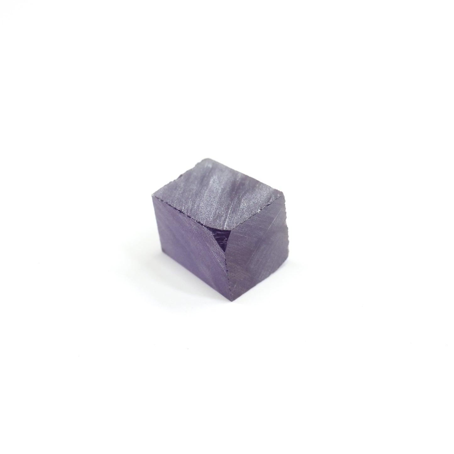 Purple Color-Change Czochralski Pulled Sapphire - Faceting Rough