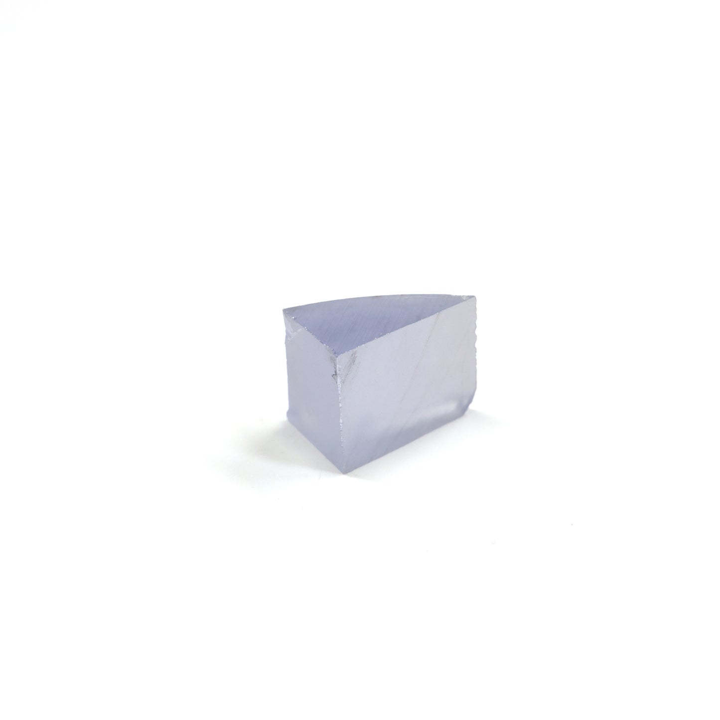 Extra Light Blue Czochralski Pulled Sapphire - Grade A - Faceting Rough