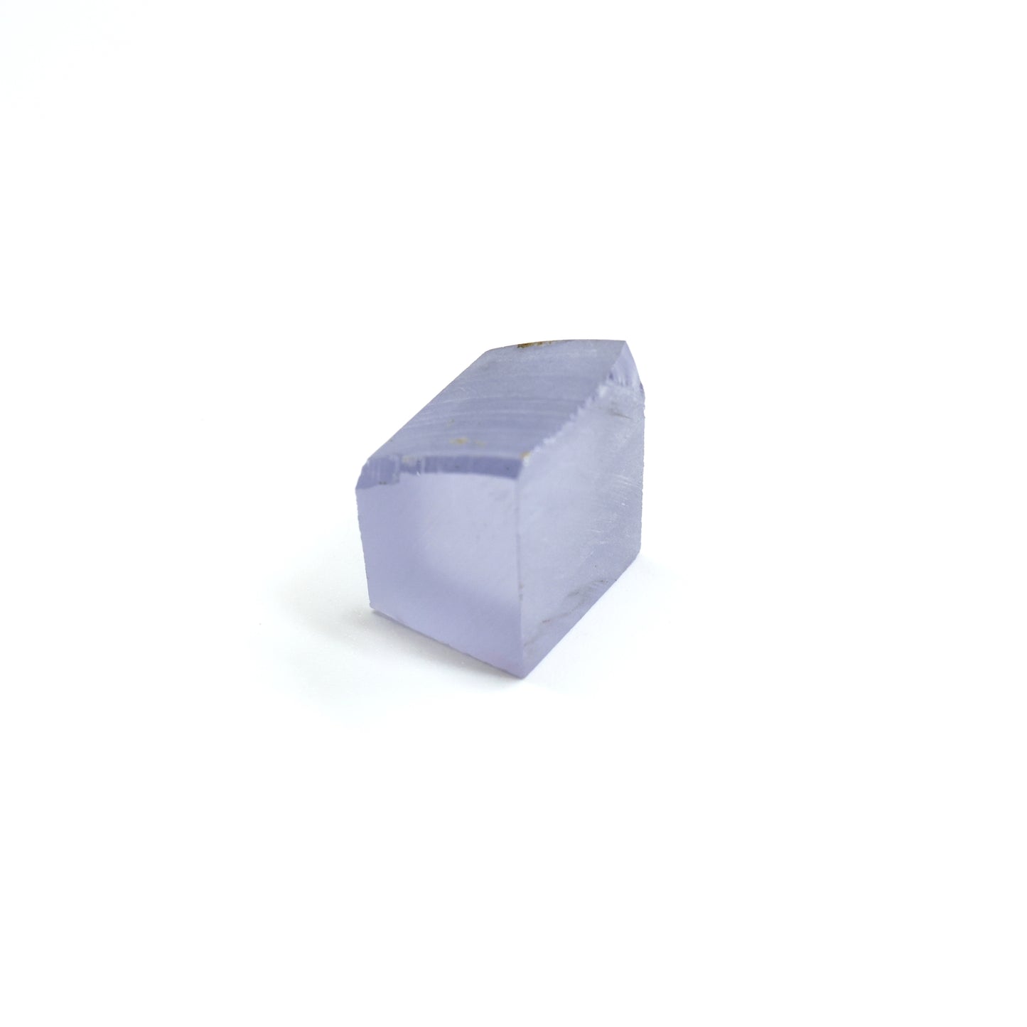 Extra Light Blue Czochralski Pulled Sapphire - Grade A - Faceting Rough