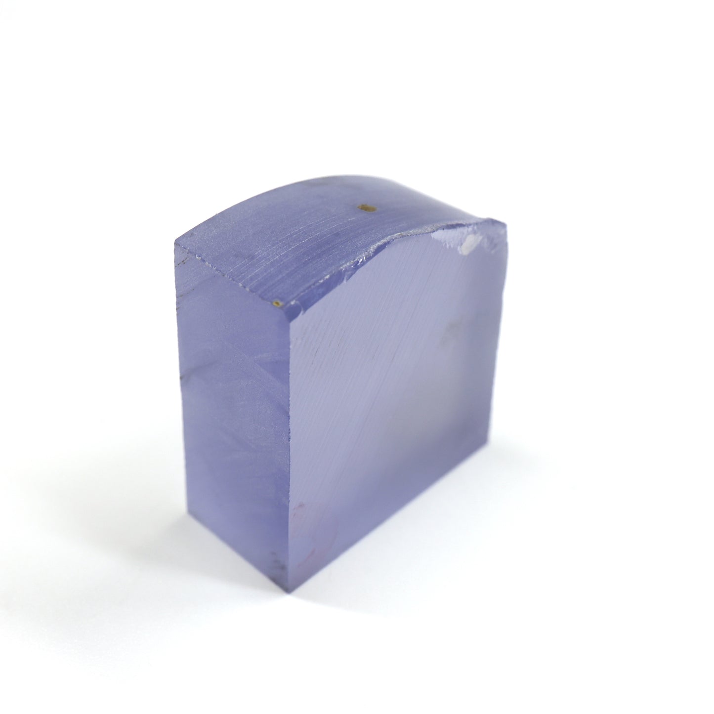 Extra Light Blue Czochralski Pulled Sapphire - Grade A - Faceting Rough