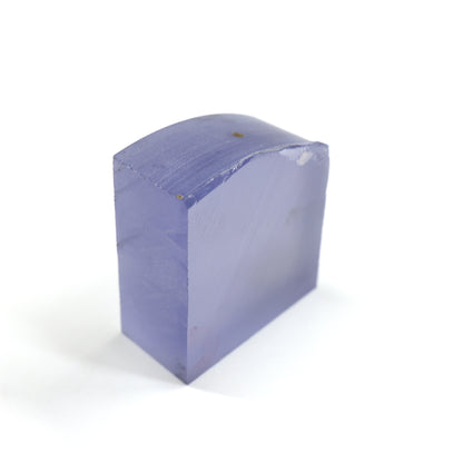 Extra Light Blue Czochralski Pulled Sapphire - Grade A - Faceting Rough