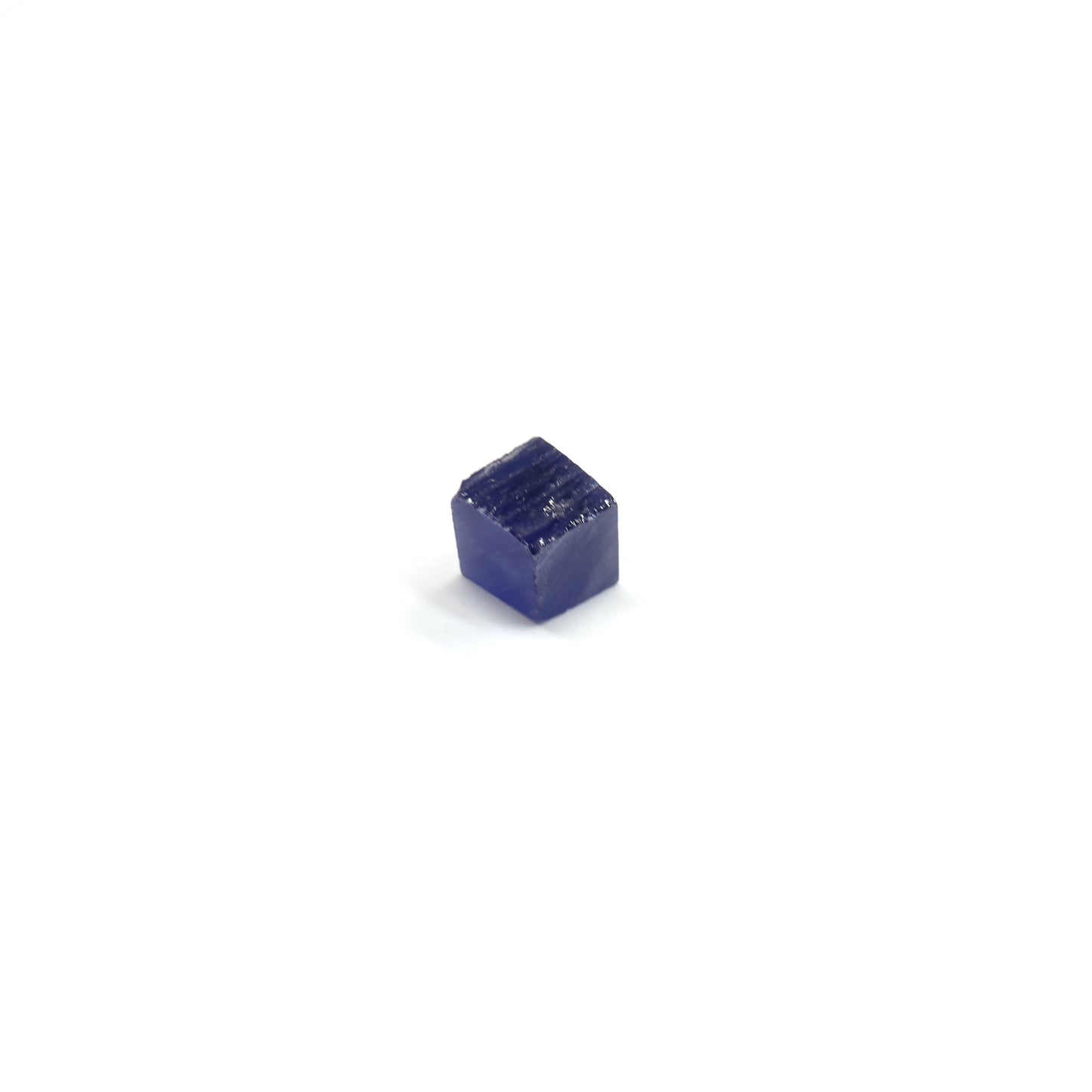 Medium Blue Czochralski Pulled Sapphire - Grade A - Faceting Rough