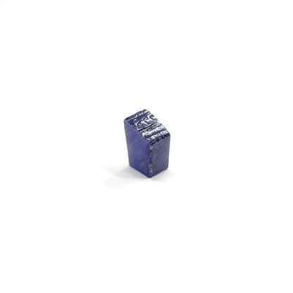 Medium Blue Czochralski Pulled Sapphire - Grade A - Faceting Rough