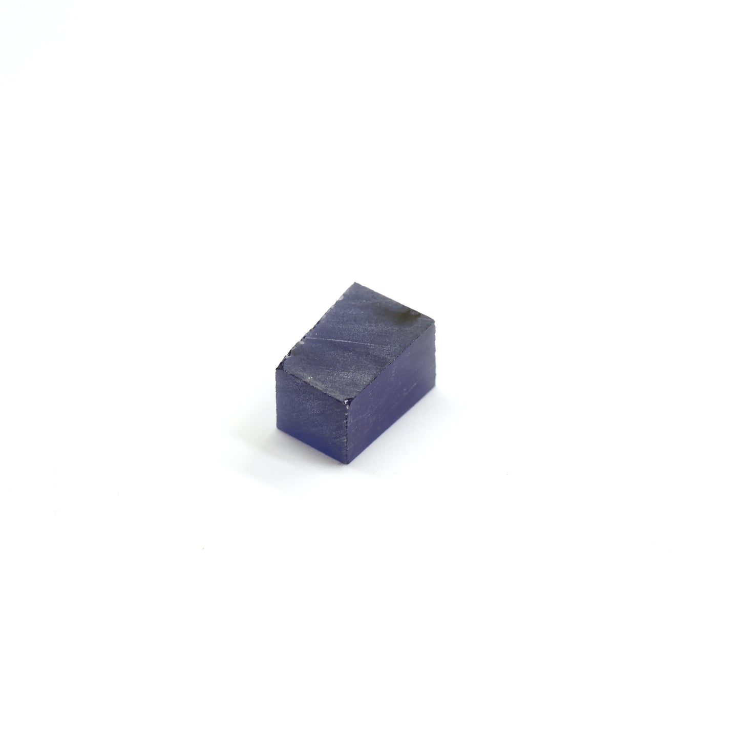 Medium Blue Czochralski Pulled Sapphire - Grade A - Faceting Rough