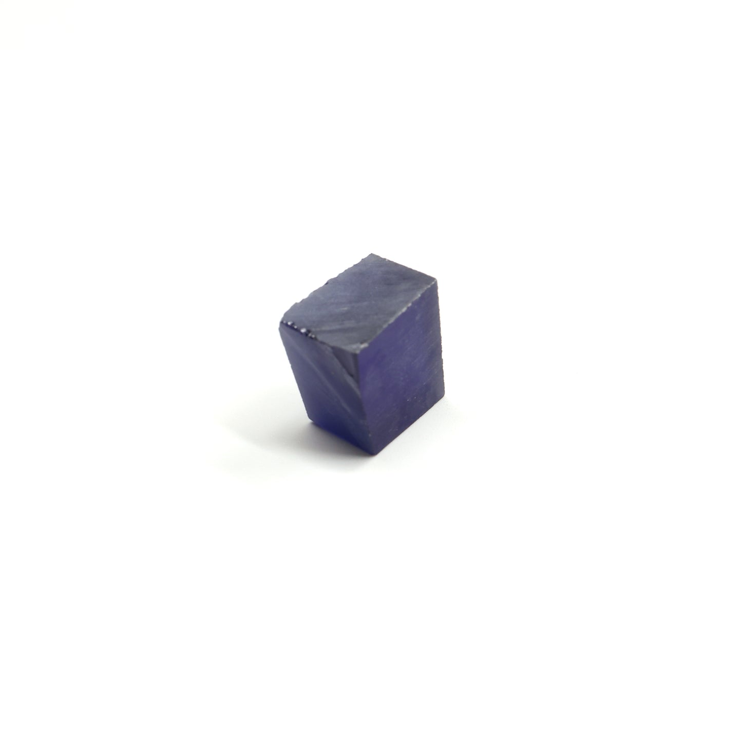 Medium Blue Czochralski Pulled Sapphire - Grade A - Faceting Rough