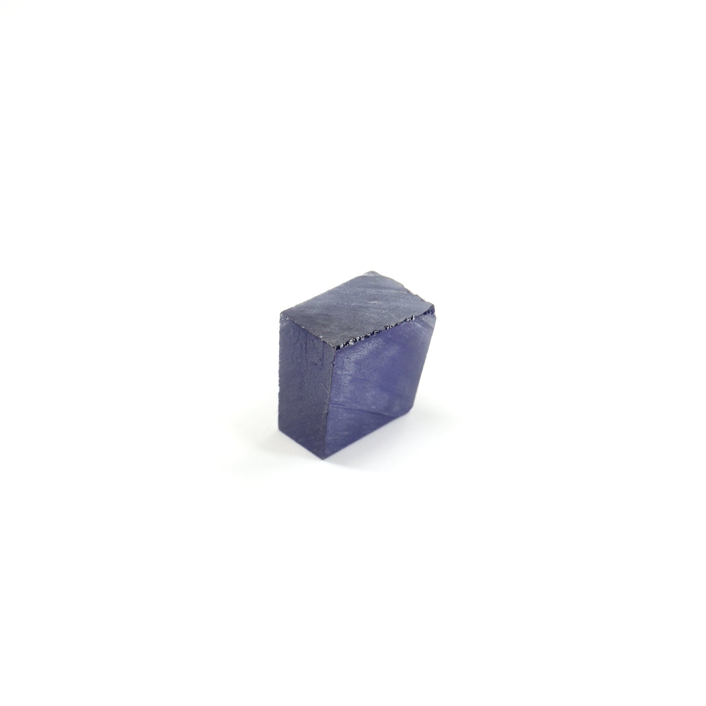 Medium Blue Czochralski Pulled Sapphire - Grade A - Faceting Rough