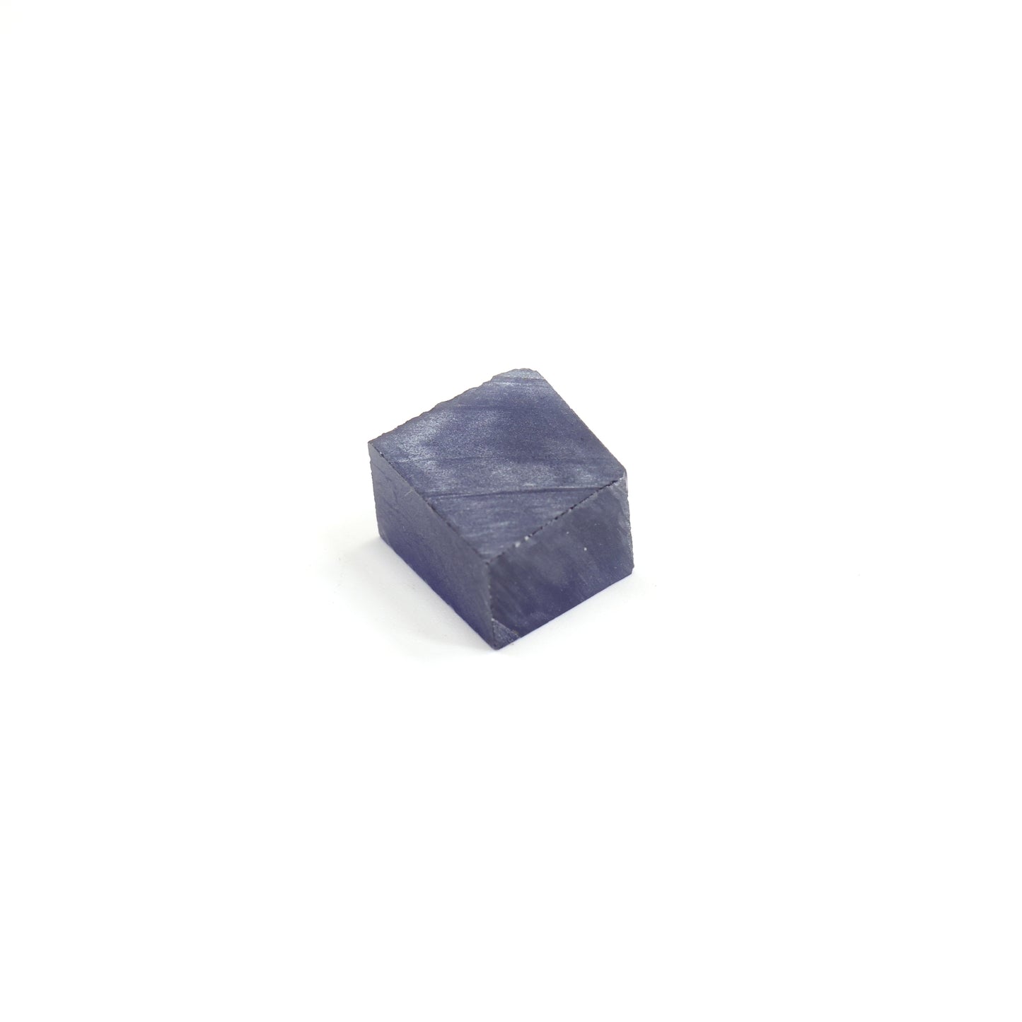 Medium Blue Czochralski Pulled Sapphire - Grade A - Faceting Rough