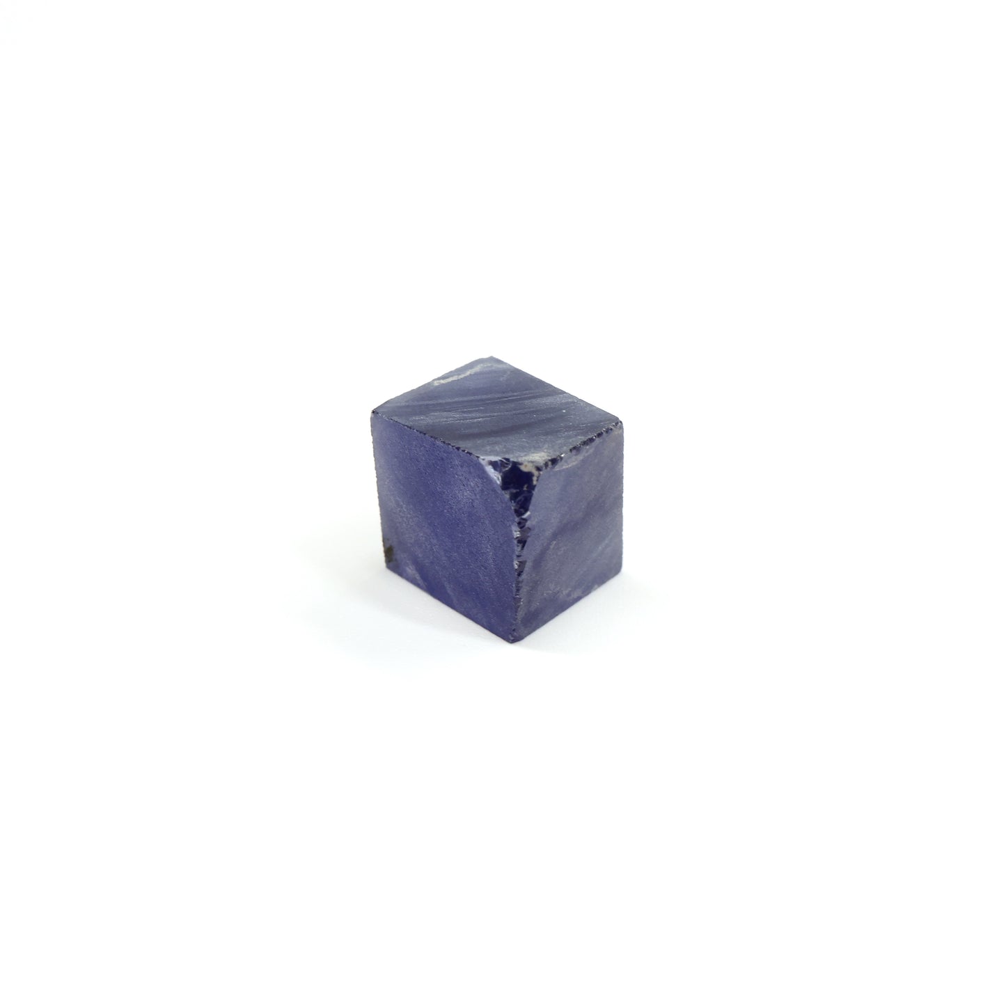 Medium Blue Czochralski Pulled Sapphire - Grade A - Faceting Rough