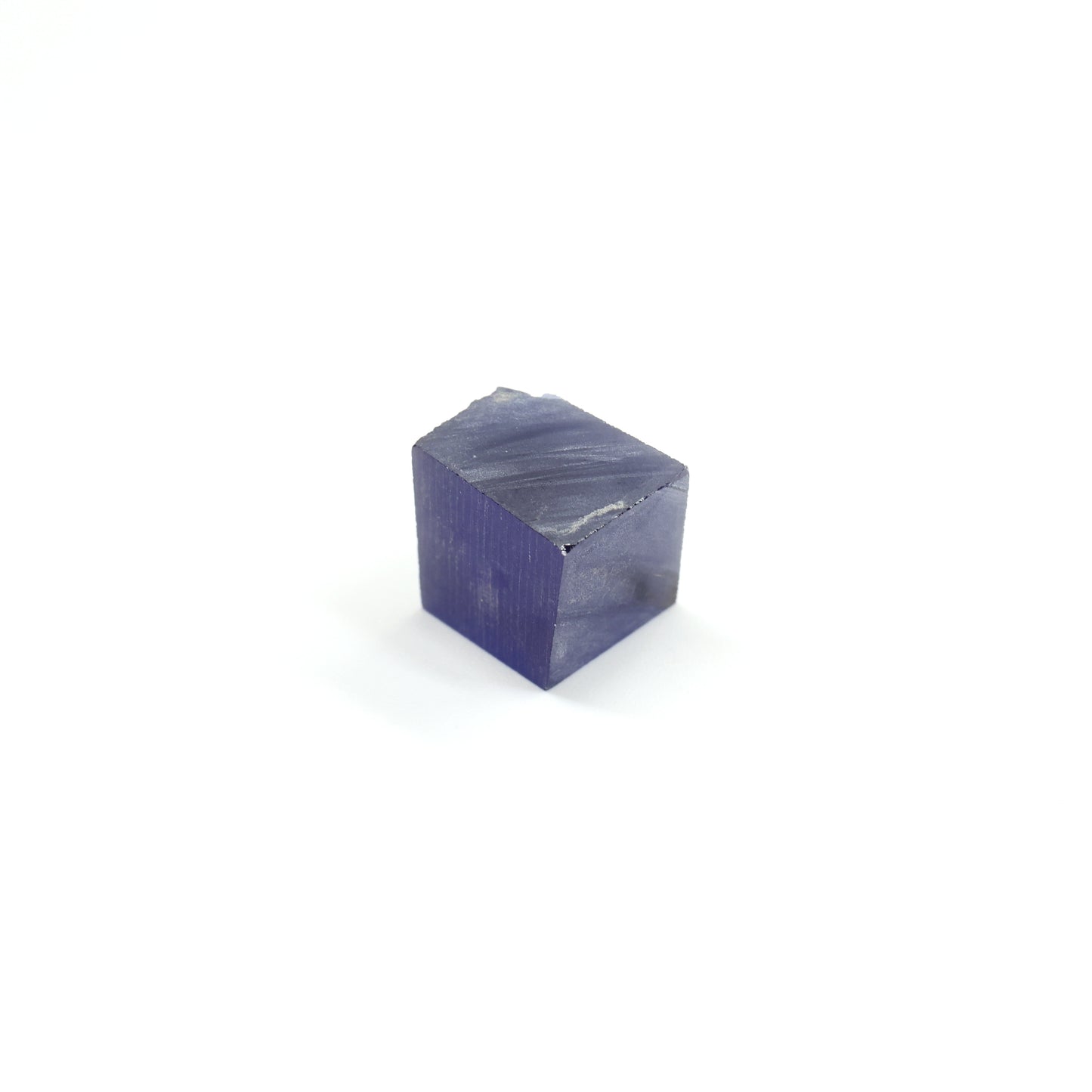 Medium Blue Czochralski Pulled Sapphire - Grade A - Faceting Rough