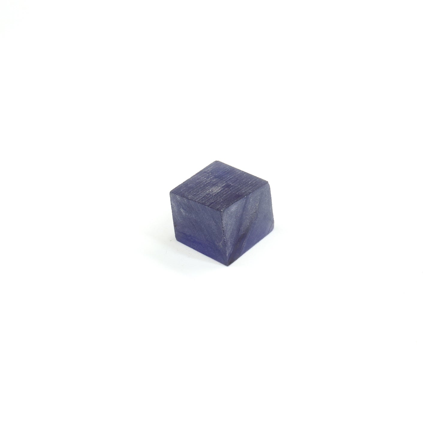 Medium Blue Czochralski Pulled Sapphire - Grade A - Faceting Rough