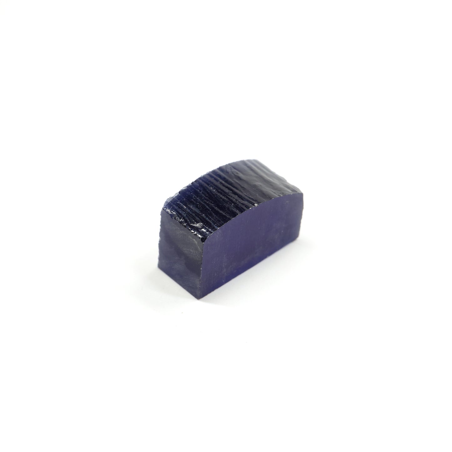 Medium Blue Czochralski Pulled Sapphire - Grade A - Faceting Rough