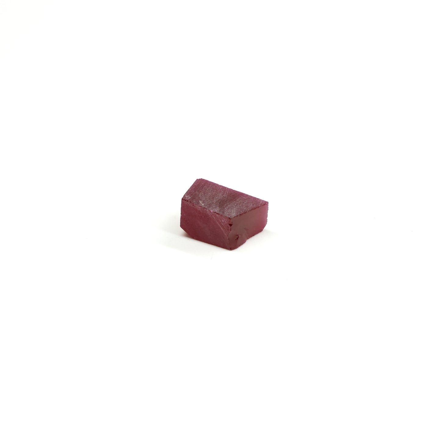 Pigeon Blood Red  Czochralski Pulled Ruby - Grade A - Faceting Rough