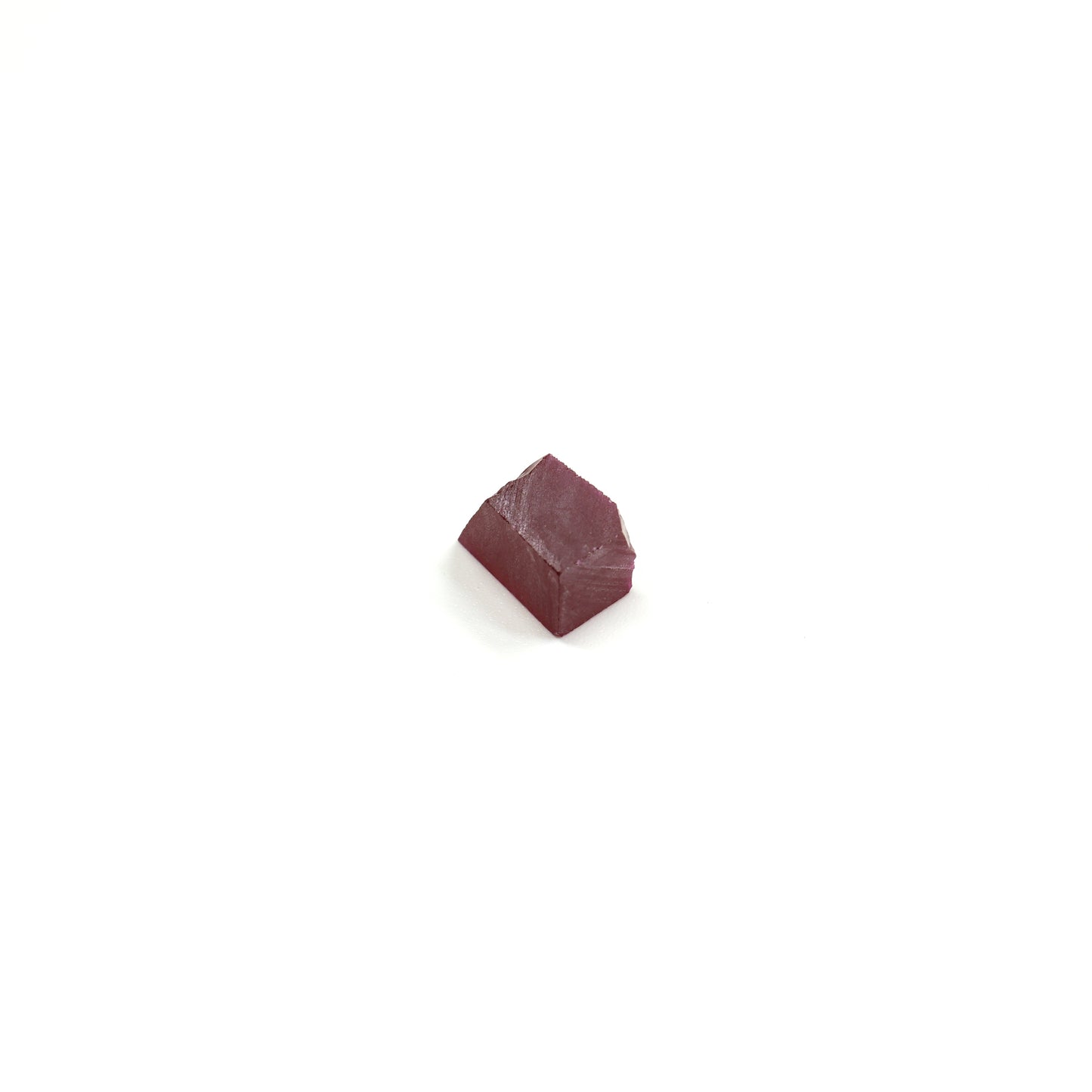 Pigeon Blood Red  Czochralski Pulled Ruby - Grade A - Faceting Rough