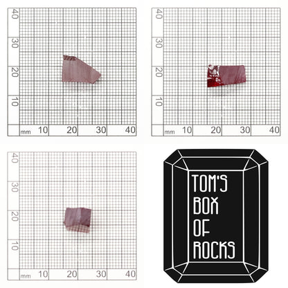 Pigeon Blood Red  Czochralski Pulled Ruby - Grade A - Faceting Rough