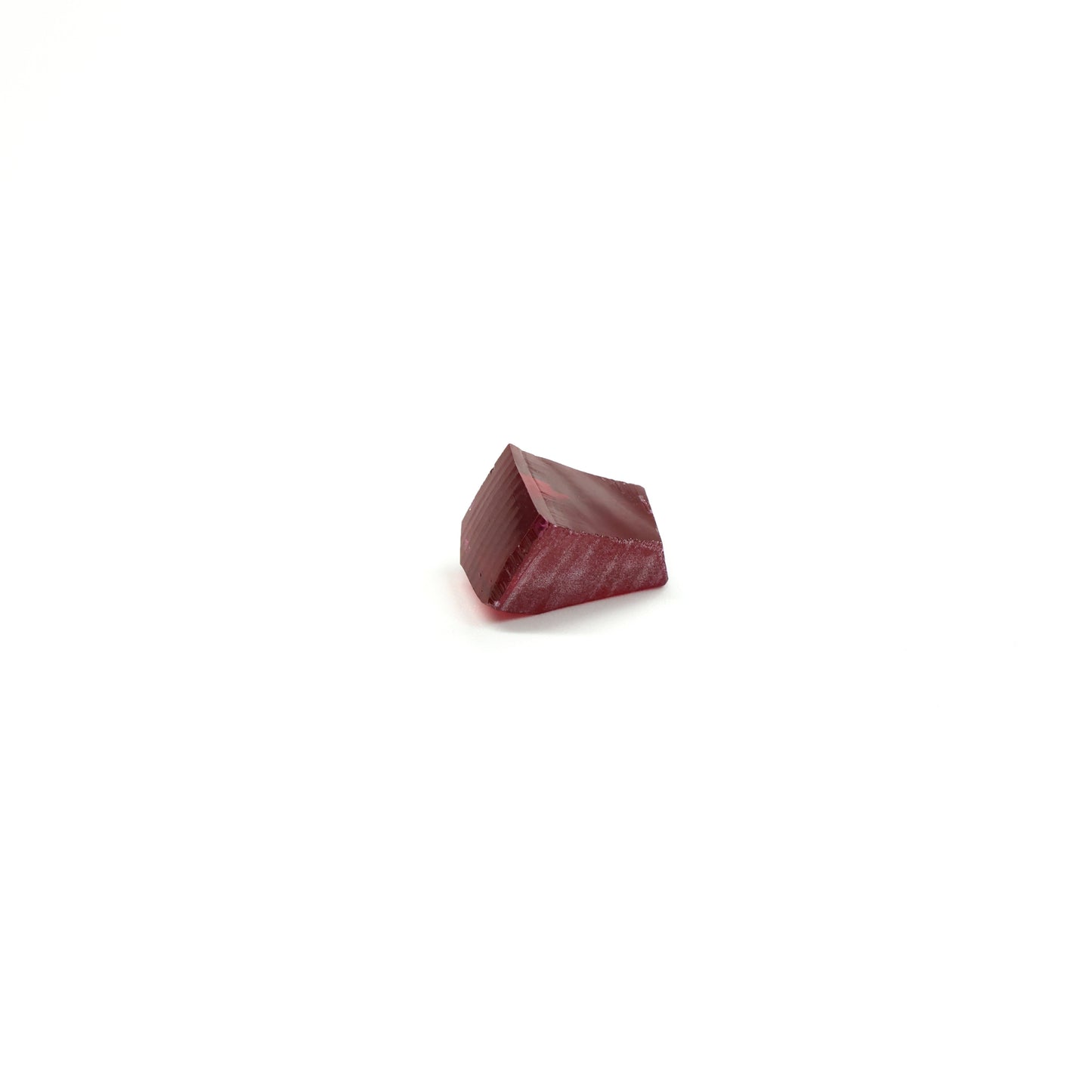 Pigeon Blood Red  Czochralski Pulled Ruby - Grade A - Faceting Rough