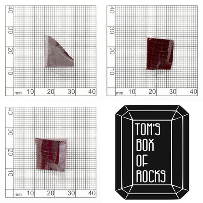 Pigeon Blood Red  Czochralski Pulled Ruby - Grade A - Faceting Rough