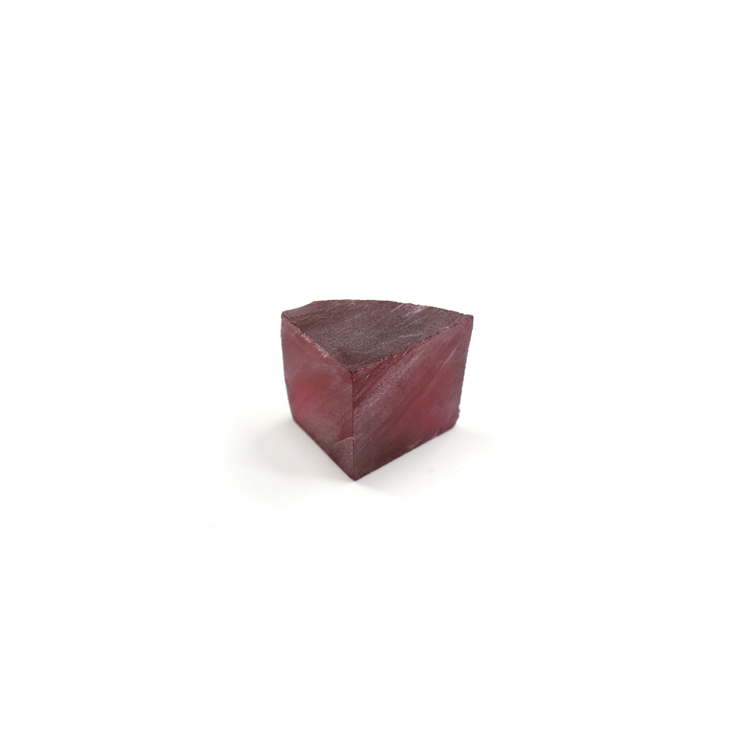 Pigeon Blood Red  Czochralski Pulled Ruby - Grade A - Faceting Rough