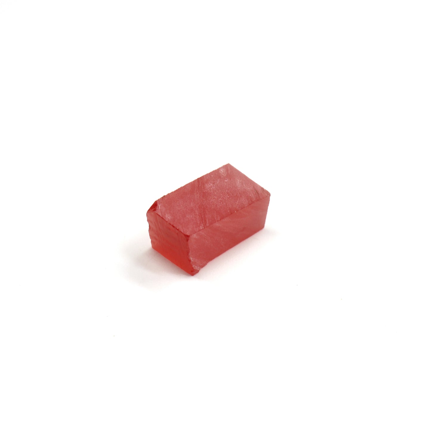 Dark Padparadscha TGT Pulled Sapphire - Grade A - Faceting Rough