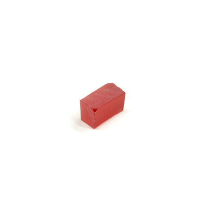 Dark Padparadscha TGT Pulled Sapphire - Grade A - Faceting Rough