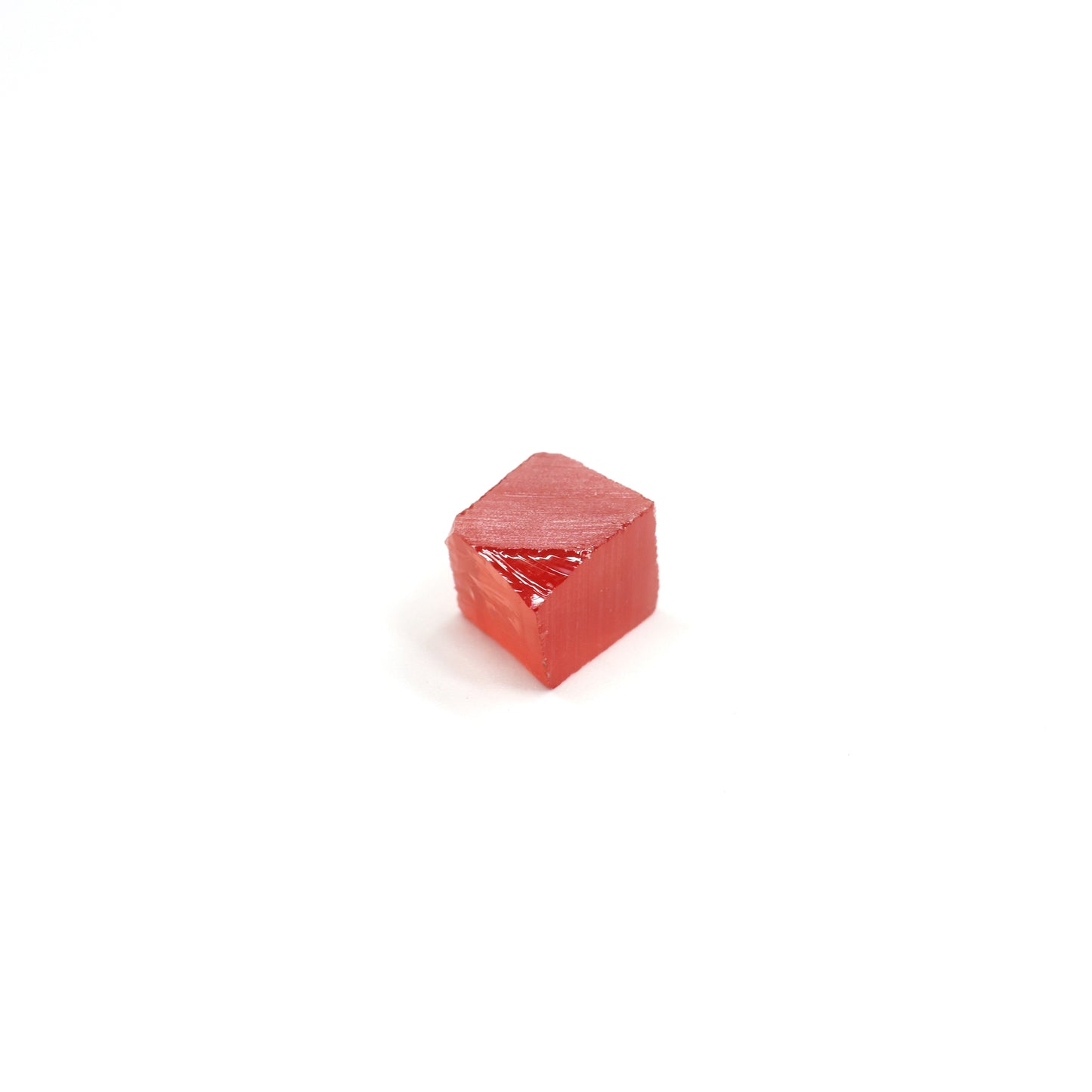 Dark Padparadscha TGT Pulled Sapphire - Grade A - Faceting Rough