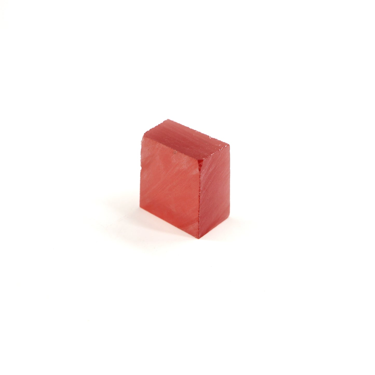 Dark Padparadscha TGT Pulled Sapphire - Grade A - Faceting Rough