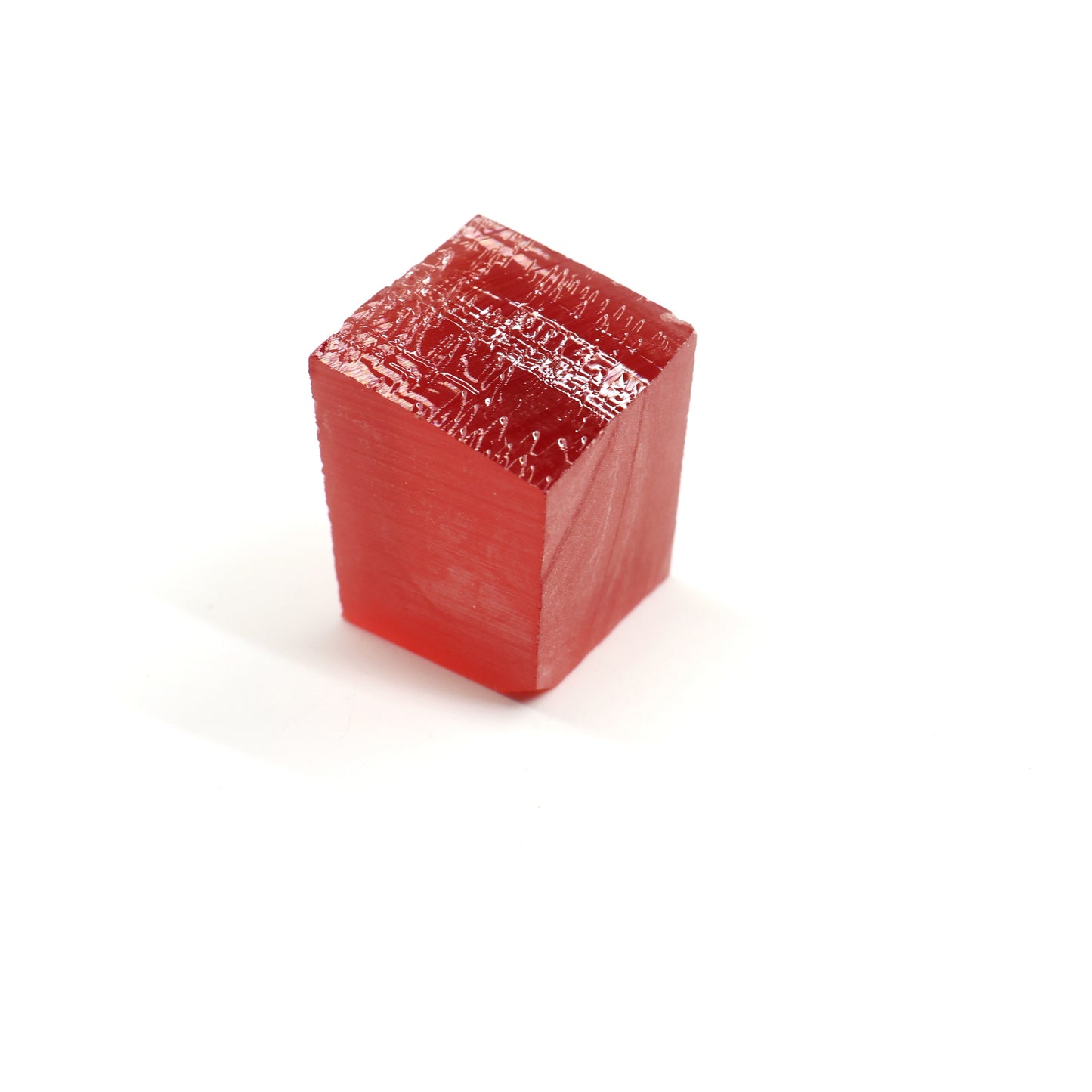 Dark Padparadscha TGT Pulled Sapphire - Grade A - Faceting Rough