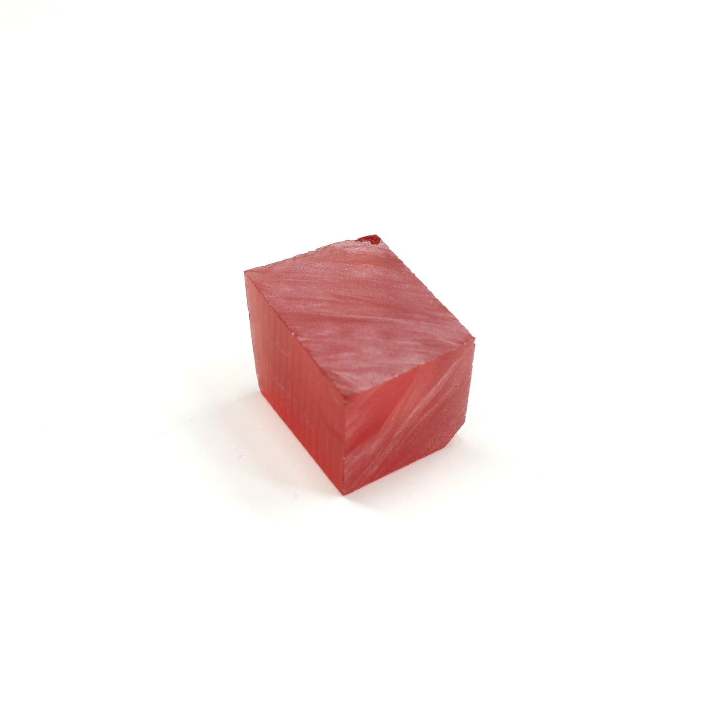Dark Padparadscha TGT Pulled Sapphire - Grade A - Faceting Rough