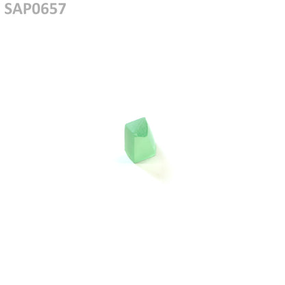 Mint Green Czochralski Pulled Sapphire - Grade A - Faceting Rough