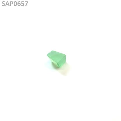 Mint Green Czochralski Pulled Sapphire - Grade A - Faceting Rough