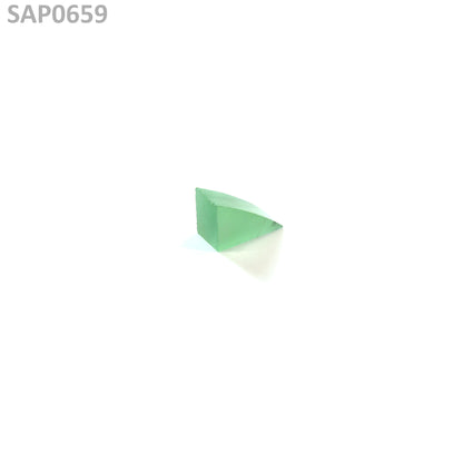 Mint Green Czochralski Pulled Sapphire - Grade A - Faceting Rough