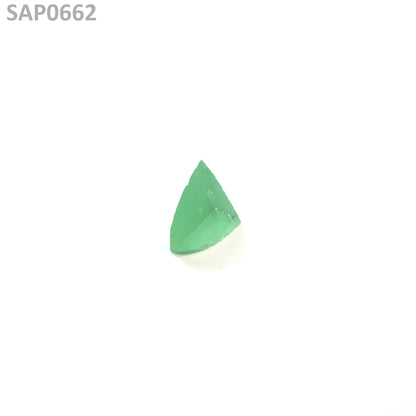 Mint Green Czochralski Pulled Sapphire - Grade A - Faceting Rough