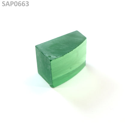 Mint Green Czochralski Pulled Sapphire - Grade A - Faceting Rough