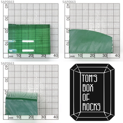 Mint Green Czochralski Pulled Sapphire - Grade A - Faceting Rough