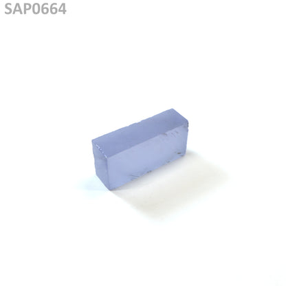 Extra Light Blue Czochralski Pulled Sapphire - Grade A - Faceting Rough