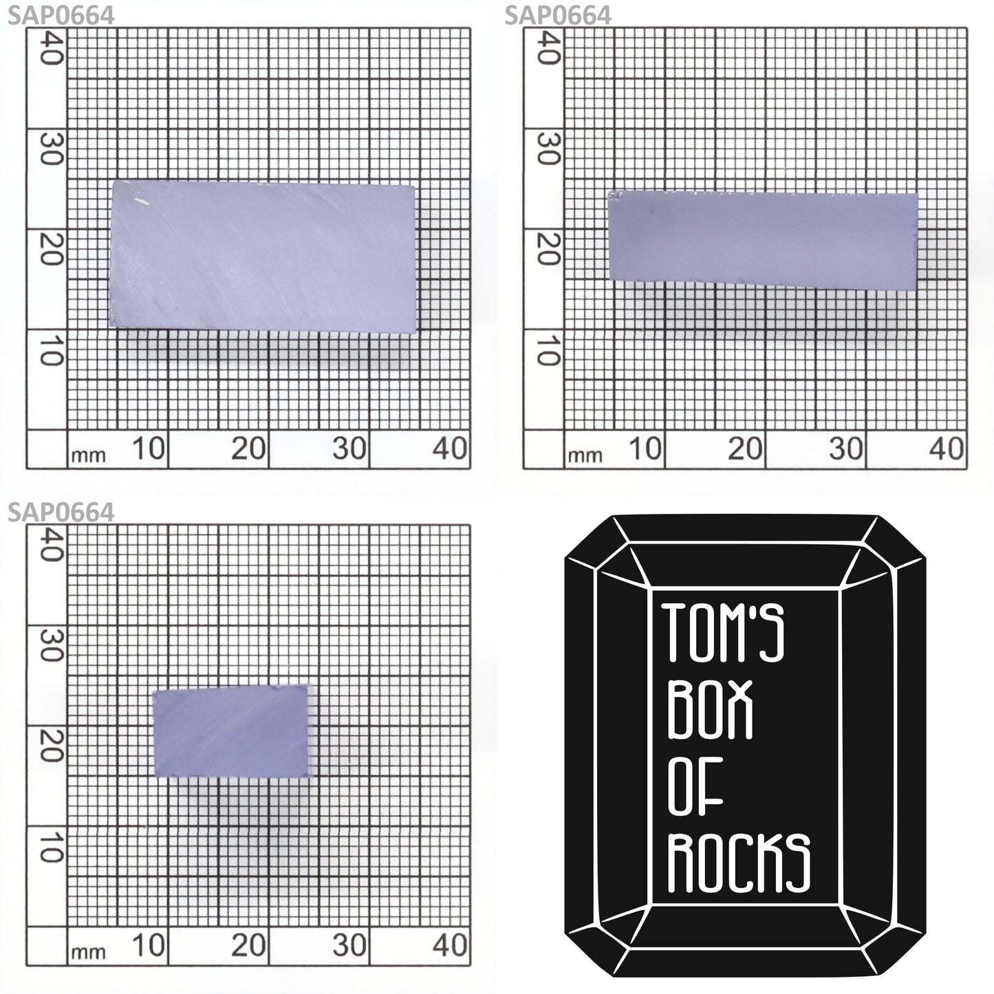 Extra Light Blue Czochralski Pulled Sapphire - Grade A - Faceting Rough