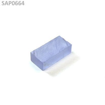 Extra Light Blue Czochralski Pulled Sapphire - Grade A - Faceting Rough