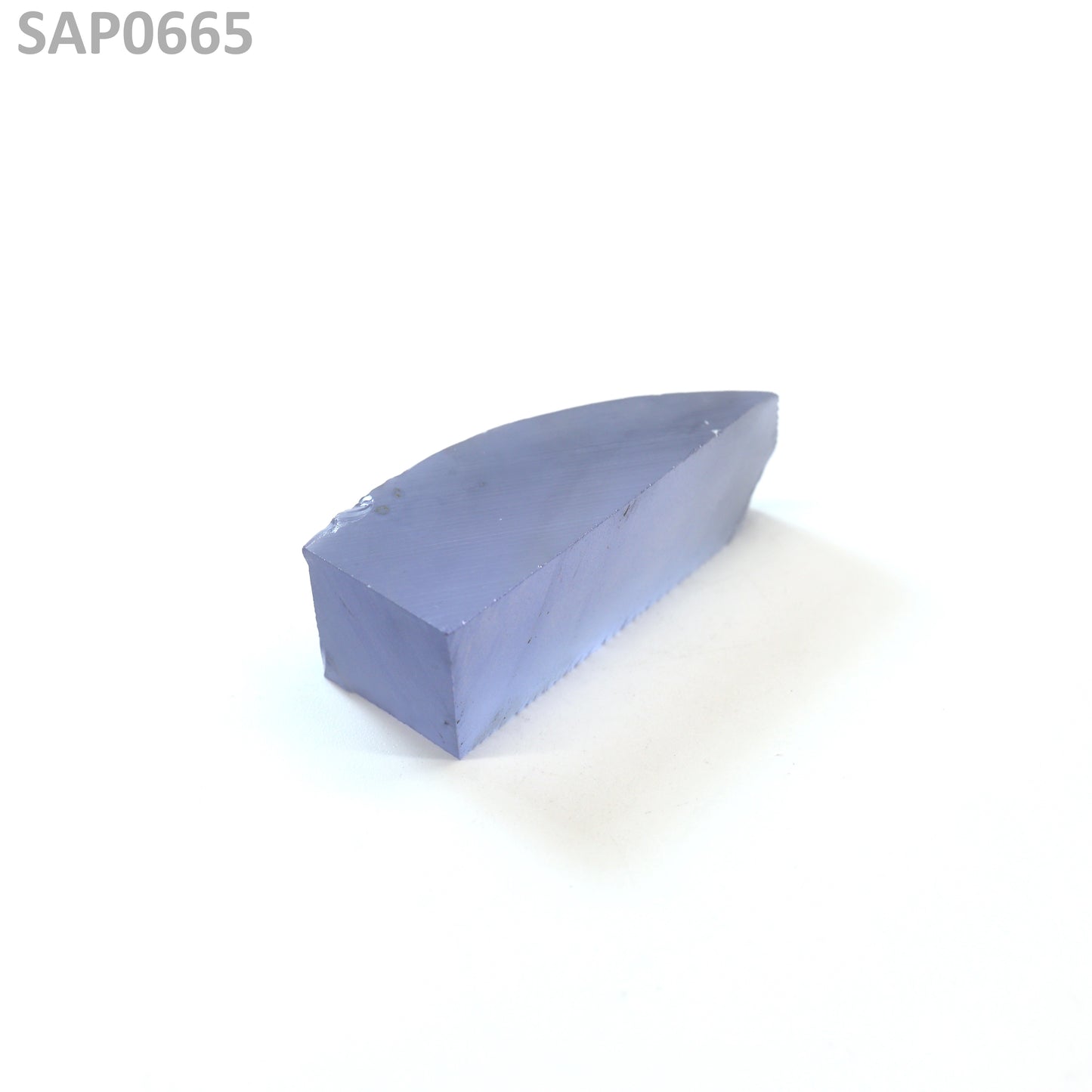 Extra Light Blue Czochralski Pulled Sapphire - Grade A - Faceting Rough