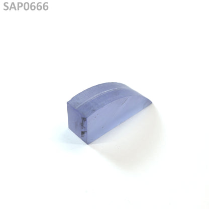 Extra Light Blue Czochralski Pulled Sapphire - Grade A - Faceting Rough