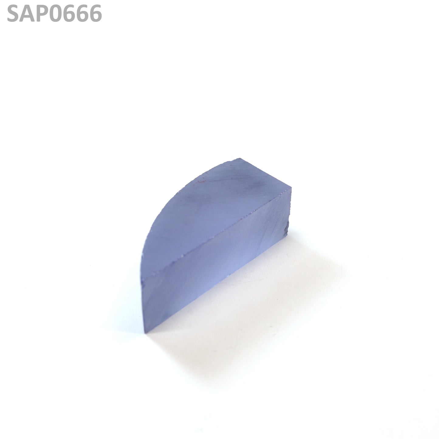 Extra Light Blue Czochralski Pulled Sapphire - Grade A - Faceting Rough