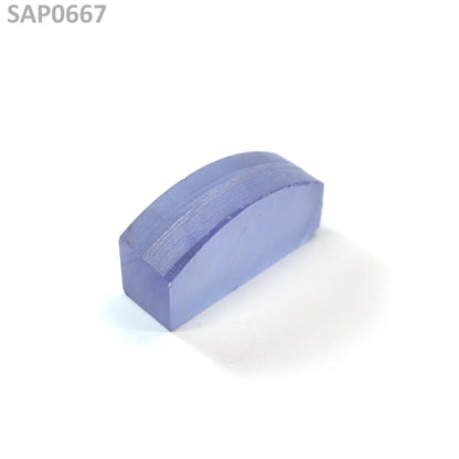 Extra Light Blue Czochralski Pulled Sapphire - Grade A - Faceting Rough